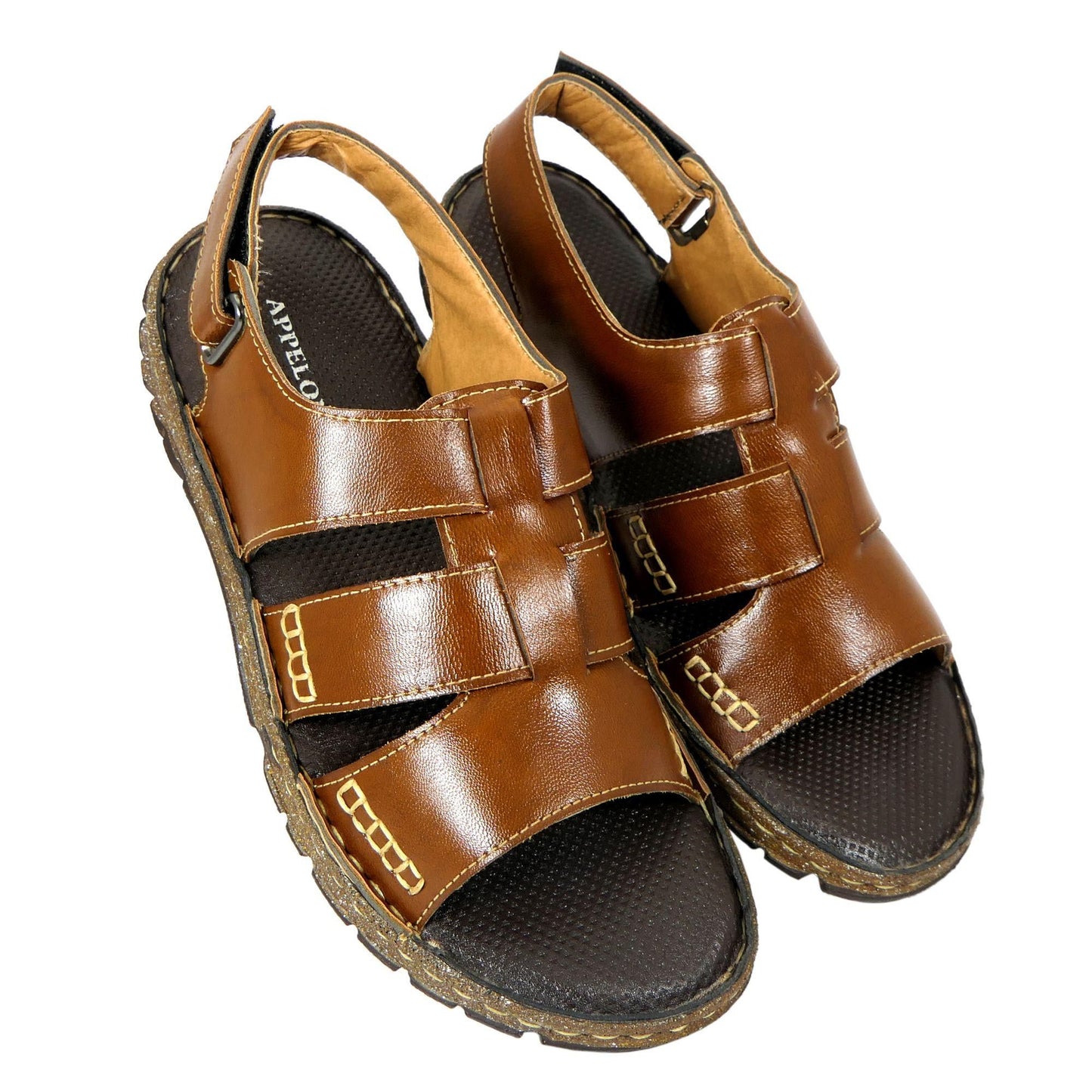 AM PM Men's Daily wear Leather Sandals