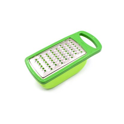 Plastic and Stainless Steel Veg & Cheese Grater with Detachable Storage Container